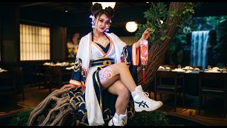 Dance: Nipponia Arpeggio - Colonels in Silk #cyberpunk #kimono #dance #EDM screenshot 2