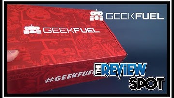 Subscription Spot | Geekfuel September 2017 Subscription UNBOXING!