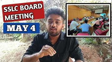 May 4 : Karnataka SSLC Board meeting updates | Discussion on SSLC exam 2020 | Suresh Kumar Sir