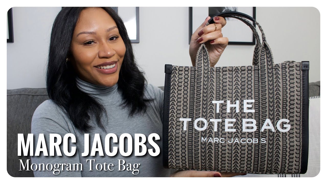 Marc Jacobs The Monogram Denim Tote Bag Shoulder Bag