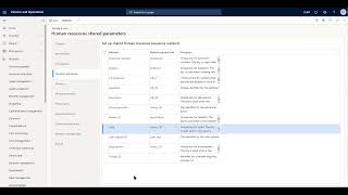 Human Resource Shared Parameters| Part 2