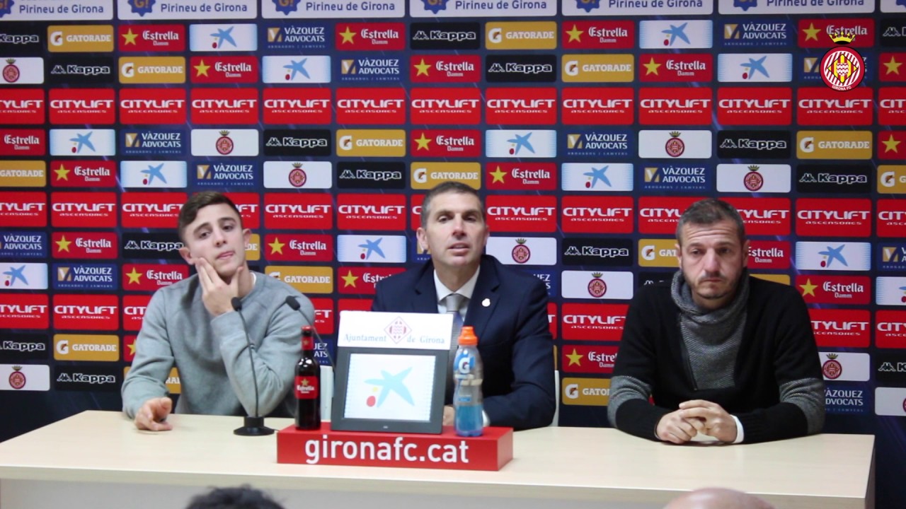 girona cathedral Roda de Premsa presentació Pablo Maffeo
