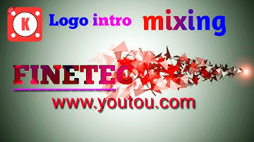 Particles channel Intro & Finetechraju Text Animation   kinemaster Tutorial