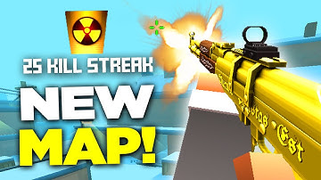 I got a NUKE on Krunker.io *NEW* Map! (how!?)