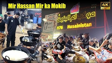 Mir Hassan Mir ka Mokib1176 Per Hussaini Khidmat - Najaf to Karbala Mashi 2025 - Karbala Iraq