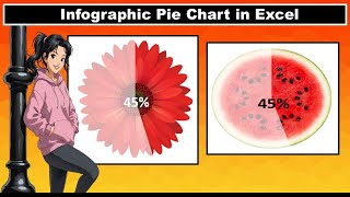 Infographic Pie Chart in Excel | Excel Dashboards | Excel Charts | Excel Tutorial