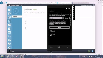 Windows Azure示範教學：Azure Mobile Services-基本操作與應用