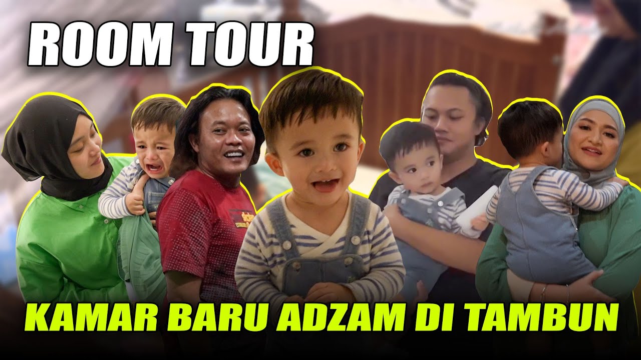 ADZAM KELILING RUMAH TAMBUN, MAU NGINEP !!