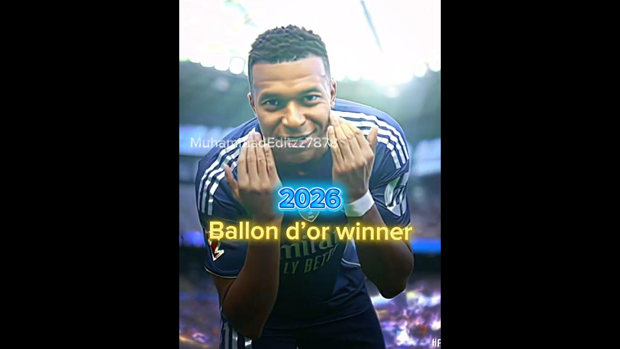 The 2026 ballon d’or winner 🤩🥇🔜 
