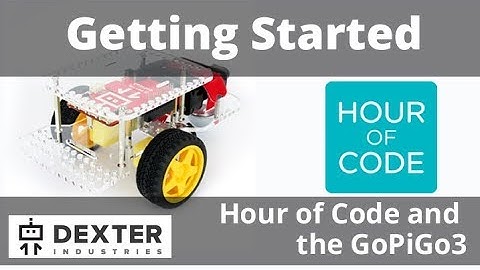 Setting up the GoPiGo3 and DexterOS (Hour of Code) #HourOfCode