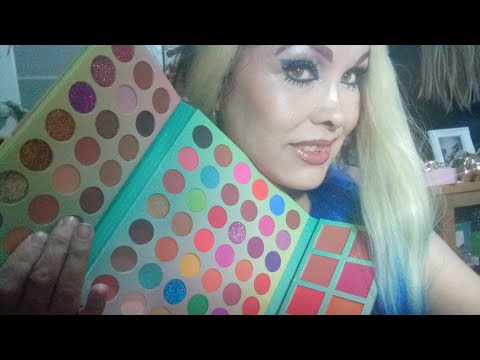 ASMR  CONVERSANDO CON TU *maquilladora* sonidos con eco show and tell