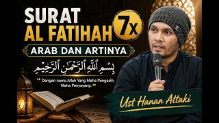 Download Lagu Murottal Merdu Surat Al Fatihah Ust Hanan Attaki | Penenang Hati & Pembuka Rezeki Download Lagu Murottal Merdu Surat Al Fatihah Ust Hanan Attaki | Penenang Hati & Pembuka Rezeki