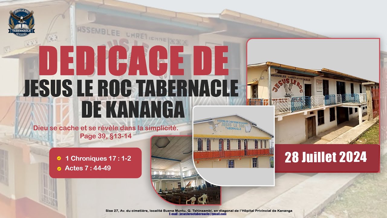 Interview sur la dédicace de JRT KGA et Message de condoléances aux familles de Pasteurs de Message