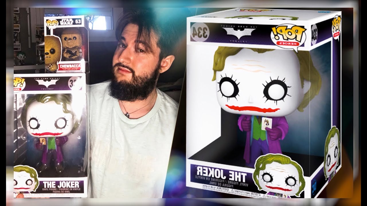 JOKER GÉANT FUNKO POP UNBOXING FR : The Dark Knight. 