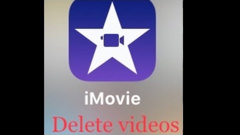 Delete all videos in iMovie permanently #imovie