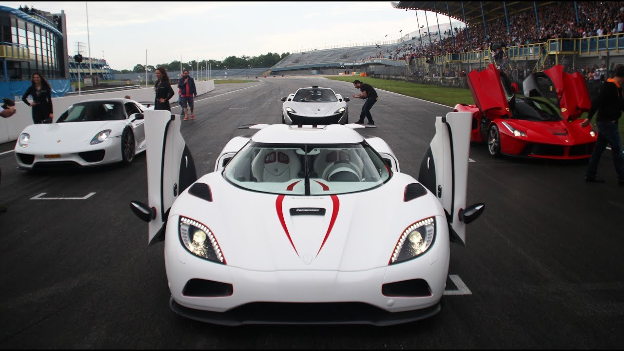 HYPERCAR CHALLENGE - LaFerrari vs P1 vs Agera R vs 918 ...