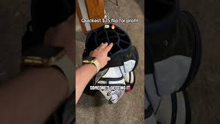 Just got this golf bag for $5! #thriftflip #sidehustle #rummagesale #garagesalefinds #reseller