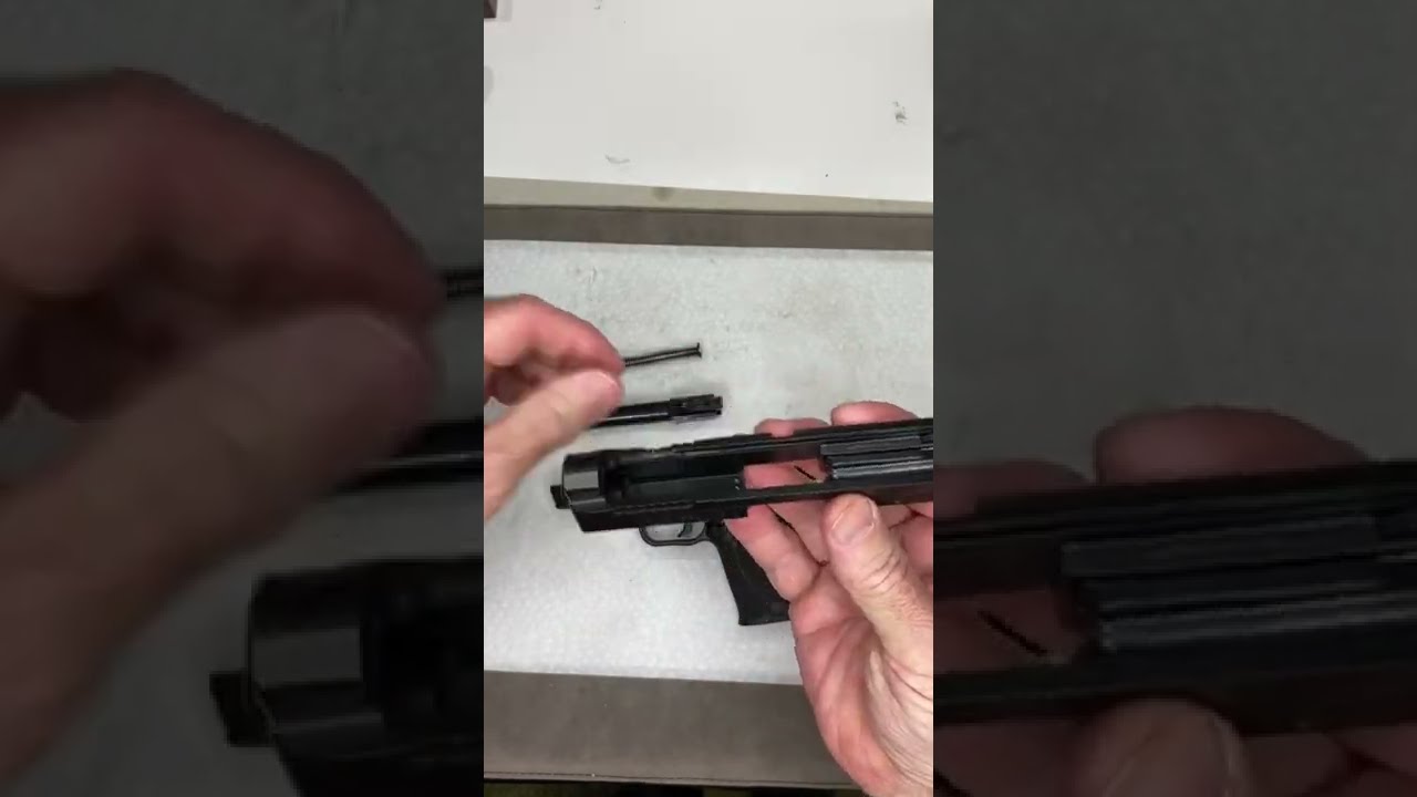 M P Shield EZ 9 Disassembly And Reassembly How To Field Strip Your