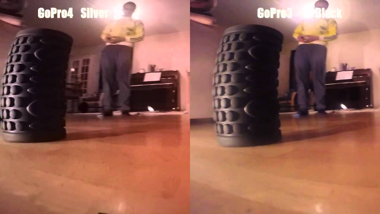 Gopro Hero 4 Silver Vs Gopro Hero 3 Black Youtube