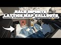 NEW HALO INFINITE MAP - Lattice - Call outs and all you need to know!