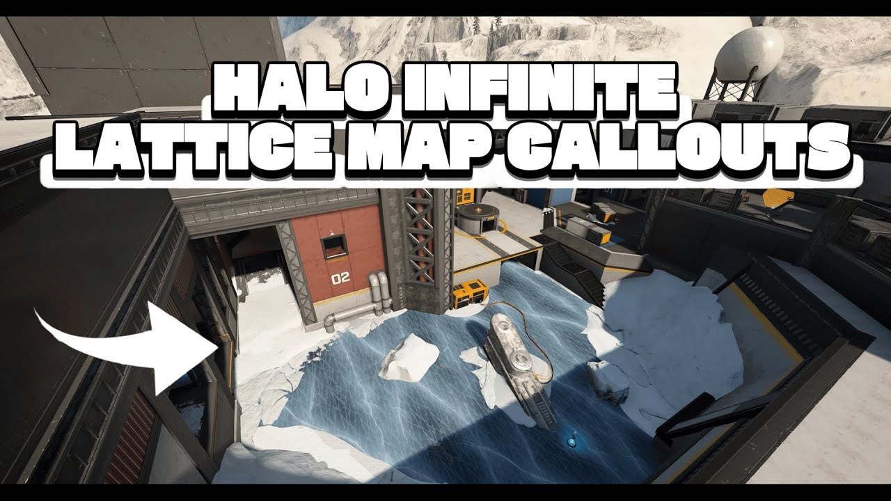 NEW HALO INFINITE MAP - Lattice - Call outs and all you need to know ...