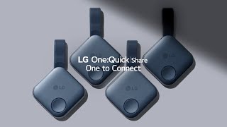 LG One:Quick Share: Wireless Screen Sharing | LG