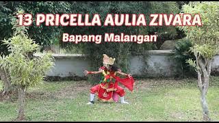 Juara Harapan 2 Lomba Virtual Tari Tunggal Se-Jatim 'Tari Bapang Malangan' By Pricella#ST Denendar