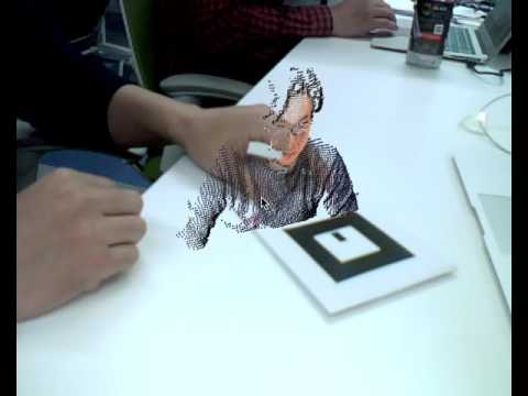 kinect NyARtoolKit (AR Fukuoka)