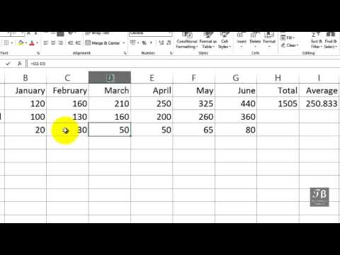 Excel Copying Formula To Adjacent Cells   Excel 2013 Beginners Tutorial