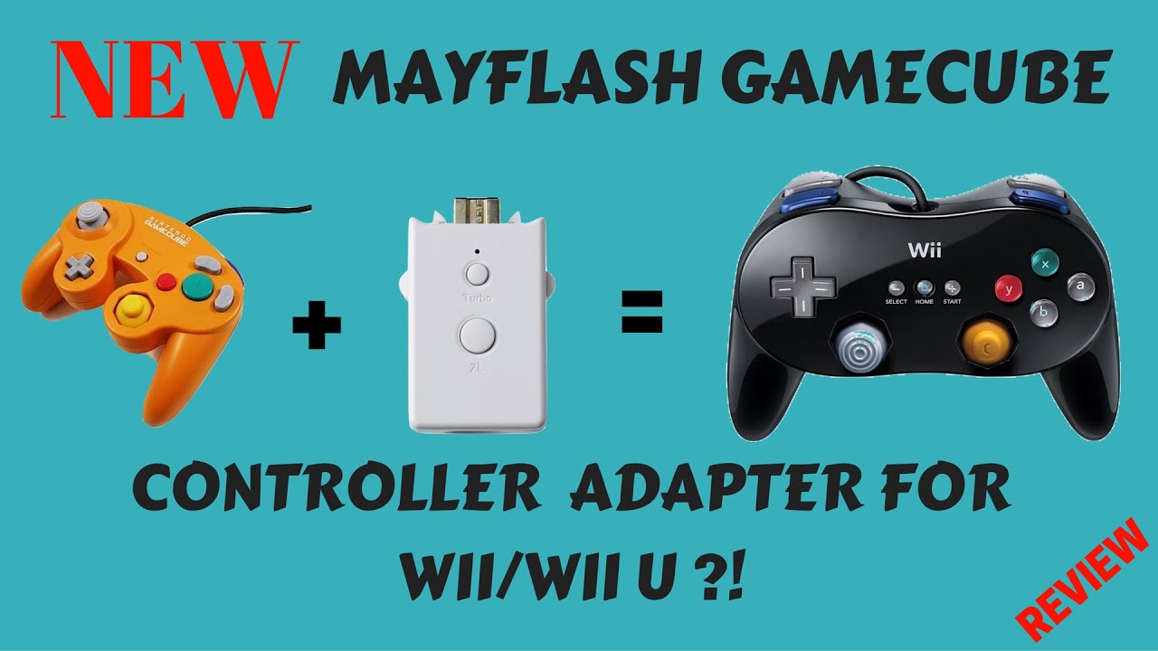 New Mayflash Gamecube Controller Adapter For Wii/Wii U Review! YouTube
