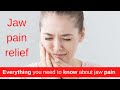 Jaw pain relief | Everything you need to know about jaw pain