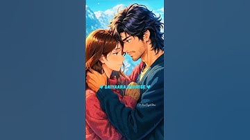 Saiyaara Reprise Female Version Anime Style Video 💜 #lovesong #edit #anime