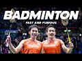 The charm of badminton  fast and furious
