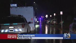 Police On Scene Of Barricade Situation In Doylestown