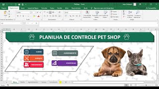 Planilha de Pet Shop com WhatsApp screenshot 3