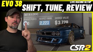 CSR2 EVO38 | is it Worth Your Time? | Shift, Tune, Review & Setup Guide screenshot 3