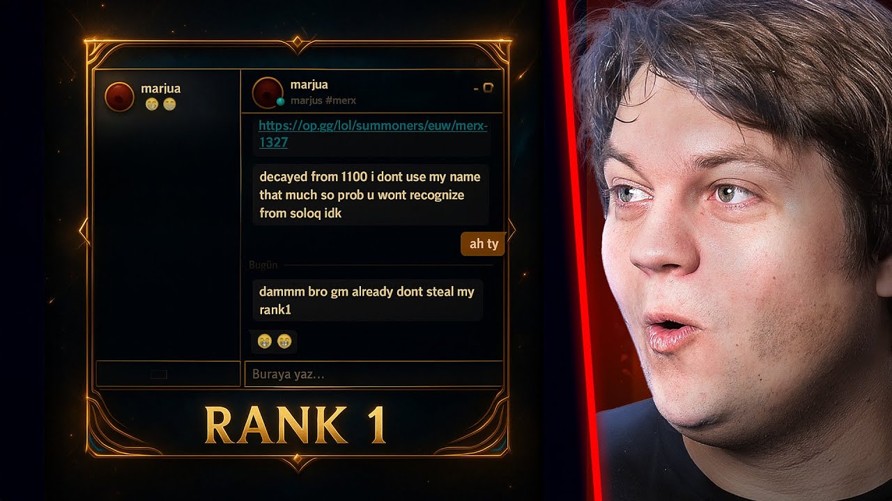 Rank 1 aus der Türkei hat Angst!