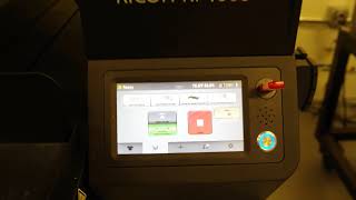 Ricoh Ri4000 storage mode over the holidays.