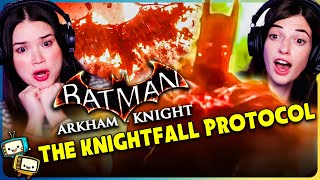 BATMAN: ARKHAM KNIGHT - THE KNIGHTFALL PROTOCOL ENDING REACTION! | Batman Arkham Videos