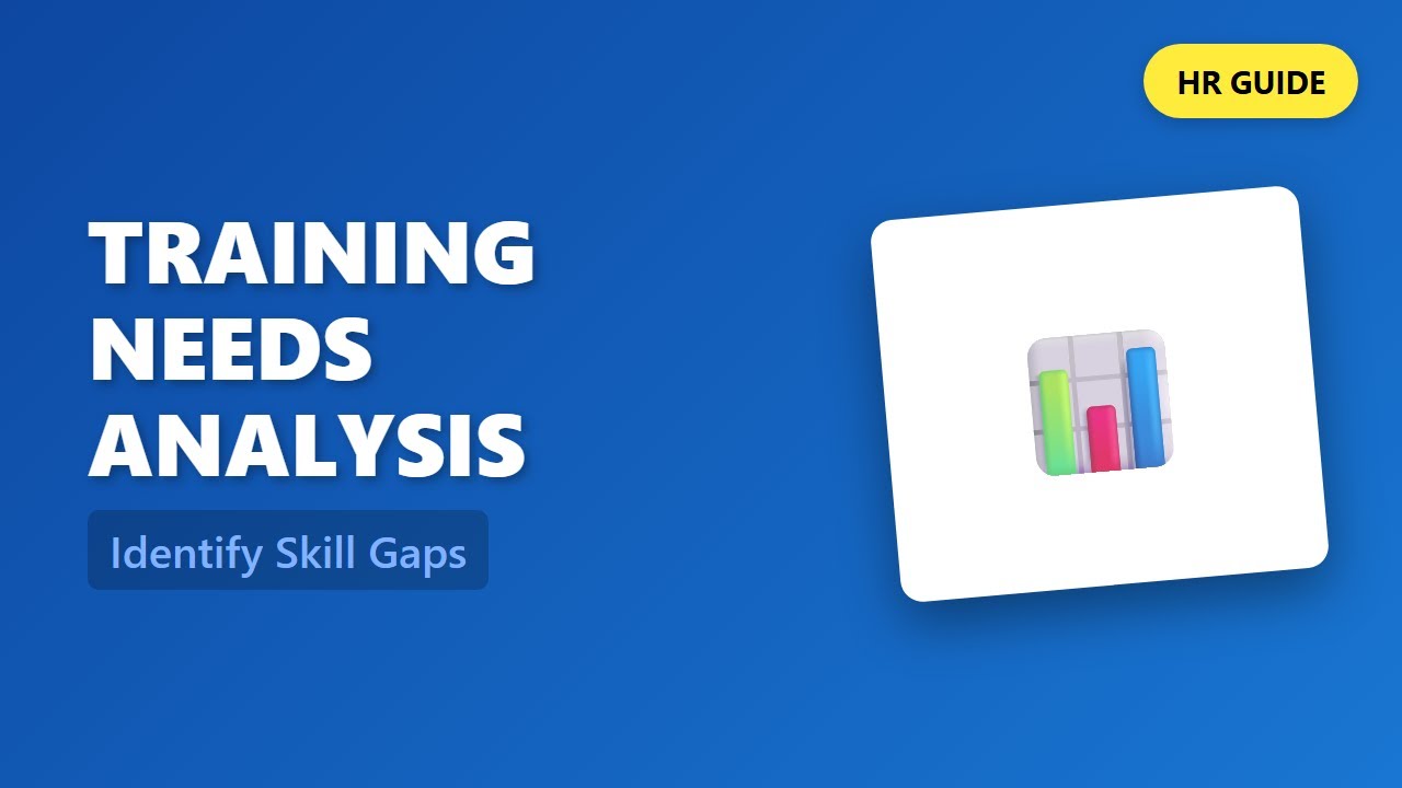 Анализ потребностей в обучении: выявление пробелов в навыках.