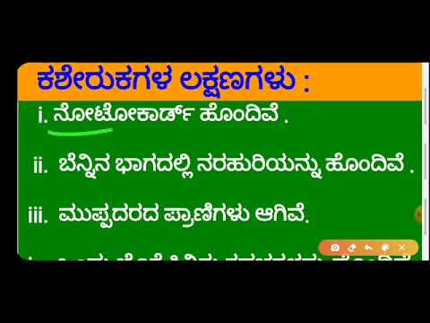 ವಿಜ್ಞಾನ : ಪ್ರಾಣಿ ಸಾಮ್ರಾಜ್ಯದ ವರ್ಗೀಕರಣ ( ಕಶೇರುಕಗಳು)ಭಾಗ 3