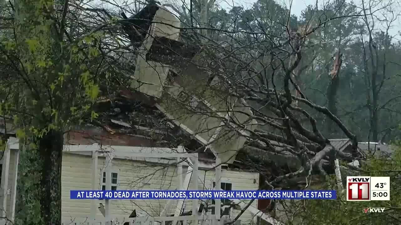 At least 40 dead after tornadoes wreak havoc across multiple states ...