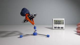Toy Gyroscope Rising Experiment: 55.56 g or 55.21 % Weight Added (SEE DESCRIPTION) (2)