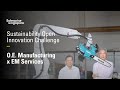 Sustainability Open Innovation Challenge: O.E. Manufacturing x EM Services