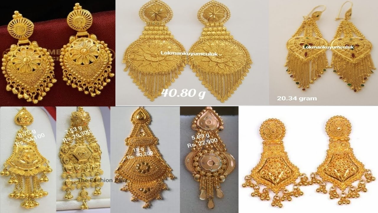Buy quality Fancy gold kan ki kadi bali for women in Ahmedabad