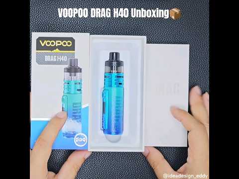 부푸 드래그 H40 언박싱📦 VOOPOO DRAG H40 Unboxing✨️