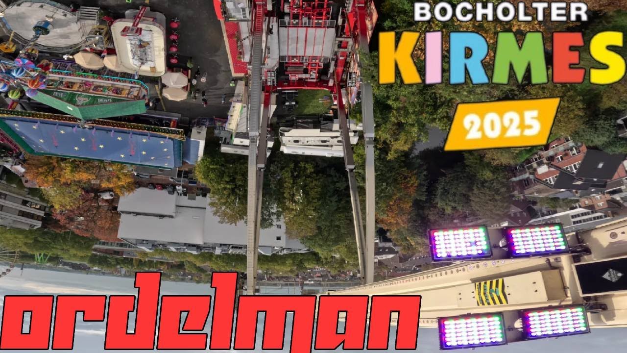 [Onride] Airborne - Ordelman - Bocholter Kirmes [10-20-2025][4K 120Hz]