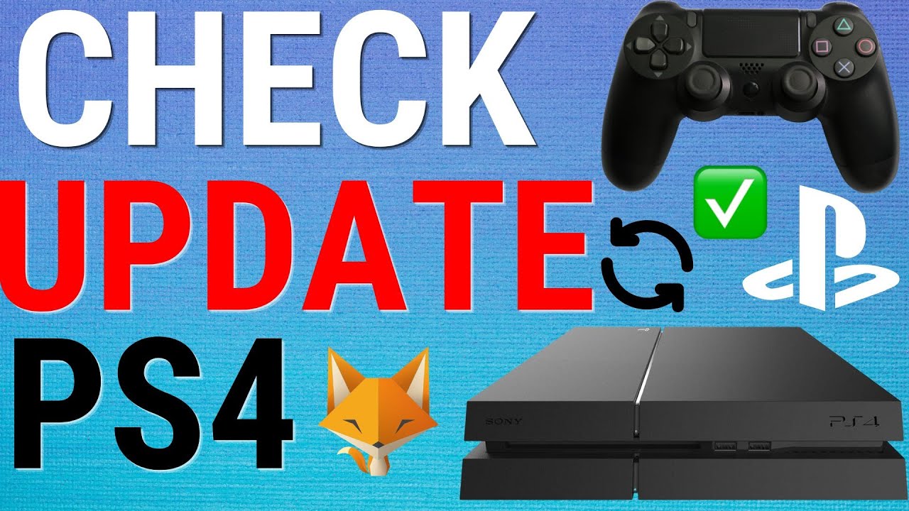 To Check Software Update On PS4 - YouTube