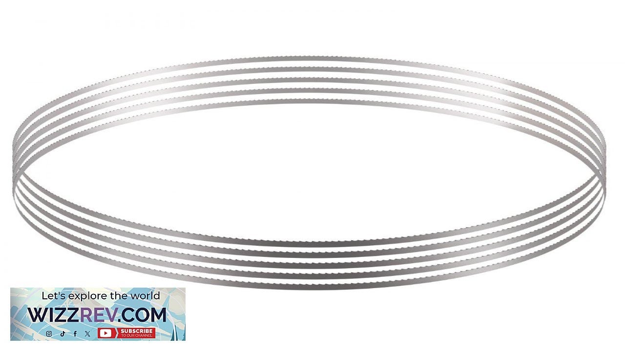 VEVOR Band Saw Blade for Cutting Meat Bone 82.3"x0.63"x0.02" Carbon Steel 5