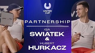 Partnership | Hubi Hurkacz and Iga Swiatek